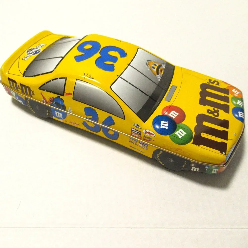M&M's Nascar Tin